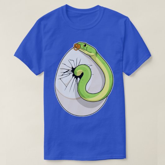 Snake Egg fopspeen T-shirt (Design voorkant)