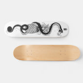 Snake en anananas persoonlijk skateboard (Horizontaal)