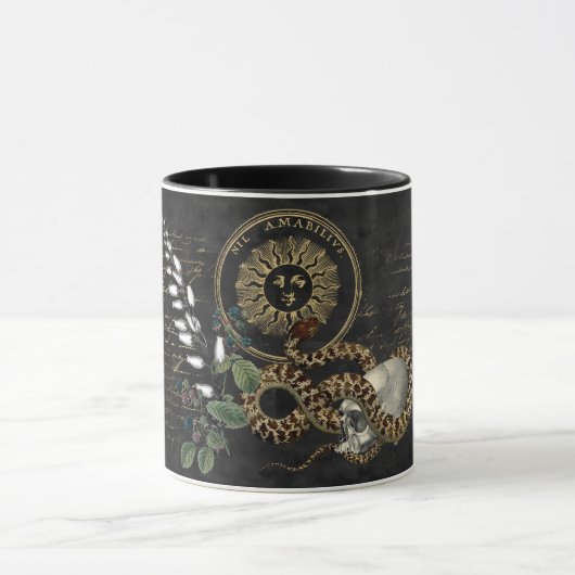 Snake en Berries Mok (Midden)