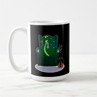 Snake en Dog Koffiemok