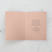 Snake en Poinsettia Kaart (Binnen)