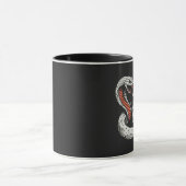 Snake en schedel mok (Midden)