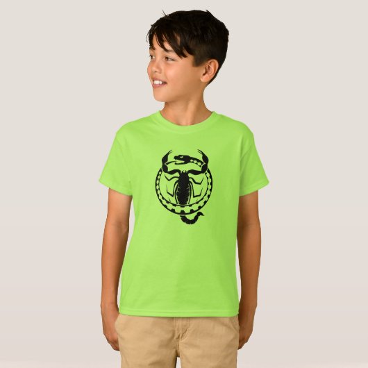 Snake en Scorpion T-shirt (Voorkant volledig)