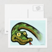Snake Eyes Briefkaart (Voorkant / Achterkant)