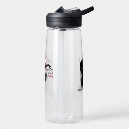 Snake Eyes Ninja | 25 oz Waterfles (Links)