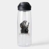 Snake Eyes Ninja | 25 oz Waterfles (Achterkant)
