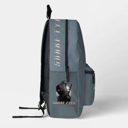 Snake Eyes Ninja | Bedrukte Rugzak (Links)