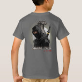 Snake Eyes Ninja | Kinder Rugtas T-shirt (Achterkant)