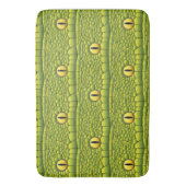 Snake Eyes Pattern - Abstract groen reptiel Badmat (Voorkant Verticaal)