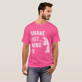Snake Fist Kung Fu T-shirt (Voorkant volledig)