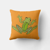 Snake Frog Sierkussen (Achterkant)