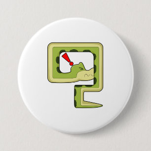 Snake Game Ronde Button 7,6 Cm