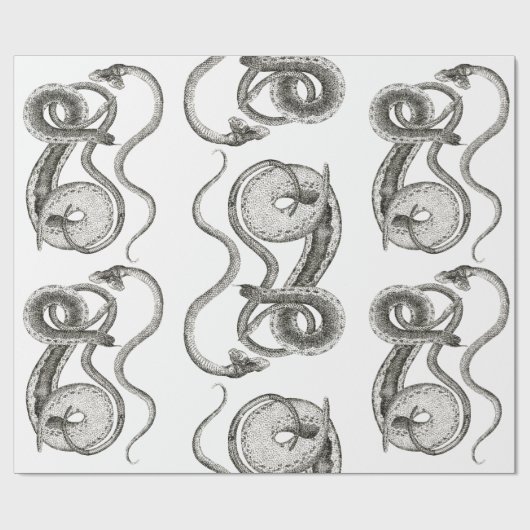 Snake Gift Wrapping Paper Cadeaupapier (Vlak)