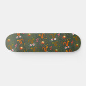 Snake Goddess green Persoonlijk Skateboard (Horizontaal)