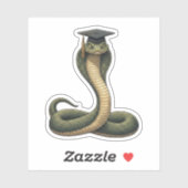 Snake Graduation Sticker (Vel)
