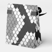 Snake Grey en Light Grey Print Bedankdoosjes (Achterkant)