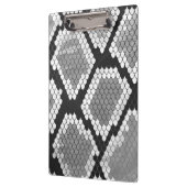 Snake Grey en Light Grey Print Klembord (Links)