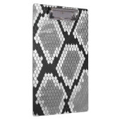 Snake Grey en Light Grey Print Klembord (Rechts)
