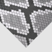Snake Grey en Light Grey Print Tissuepapier (Detail)