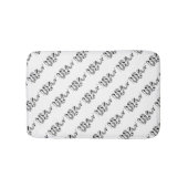 Snake Grey en Light Grey Silhouette Badmat (Voorkant)