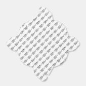 Snake Grey en Light Grey Silhouette Bedankdoosjes (Uitgevouwen)