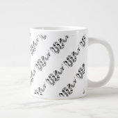 Snake Grey en Light Grey Silhouette Grote Koffiekop (Rechts)