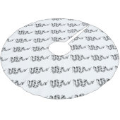 Snake Grey en Light Grey Silhouette Kerstboom Rok (Gekanteld)