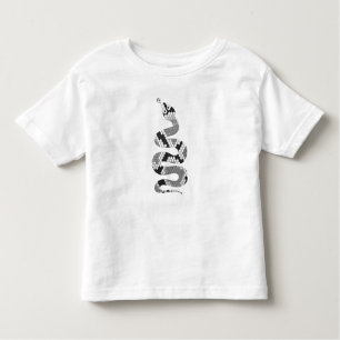 Snake Grey en Light Grey Silhouette Kinder Shirts