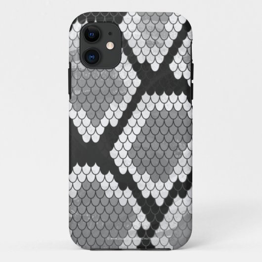 Snake Grey, White en Black Print Case-Mate iPhone Case (Achterkant)