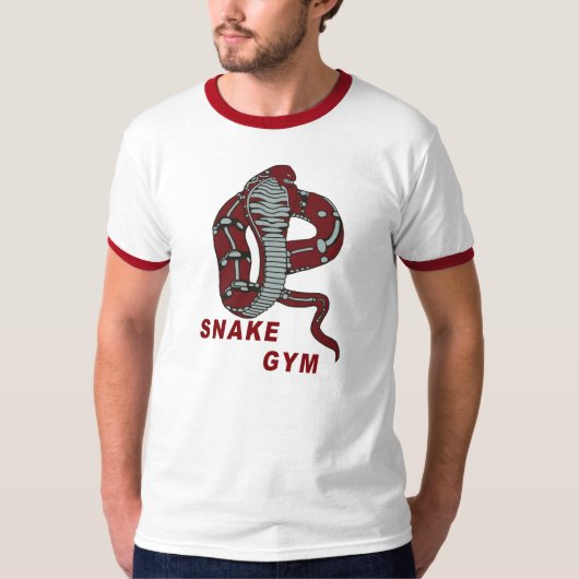 Snake Gym ringer T-shirt (Voorkant)