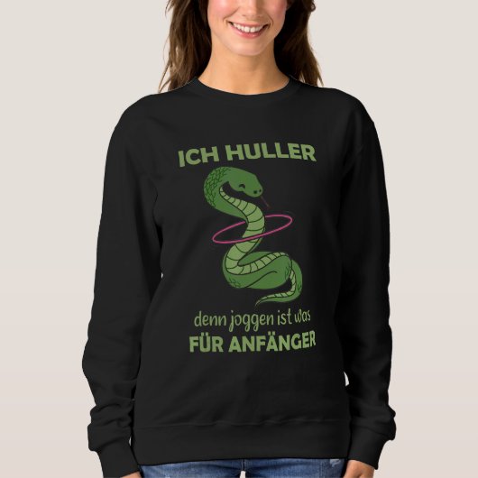 Snake Hulls Cute Animals Danske Jogging Trui (Voorkant)