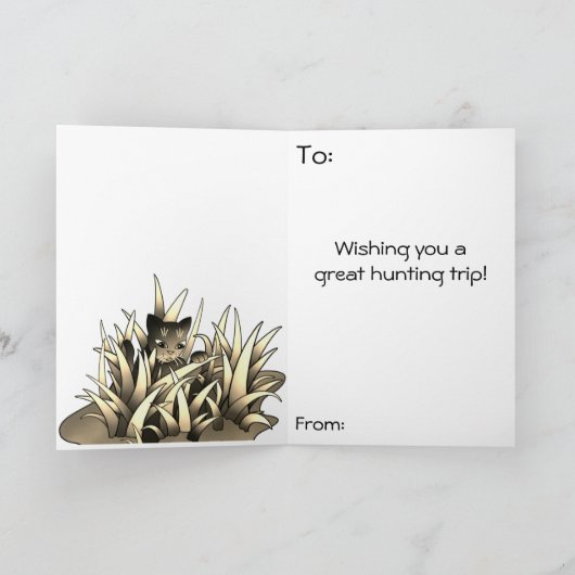 Snake Hunter Cat Kaart (Binnen)