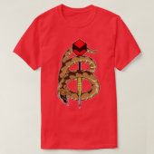 Snake in Darts met Dart T-shirt (Design voorkant)