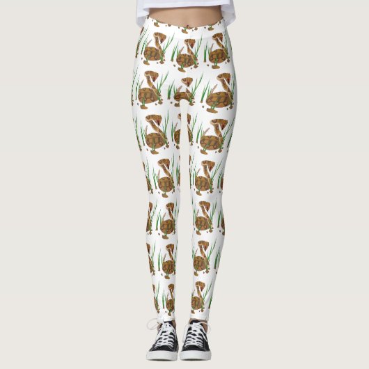 Snake in de gras leggings (Voorkant)