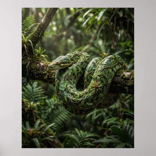 Snake Is Coming Shadow Path Poster (Voorkant)