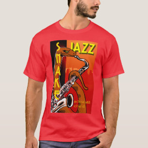 Snake Jazz  T-shirt
