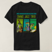 Snake Jazz vinyl T-shirt (Design voorkant)