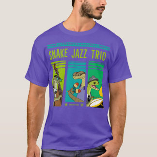Snake Jazz vinyl T-shirt