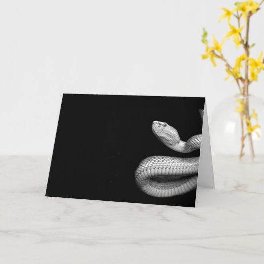 Snake Kaart (Gele Bloem)