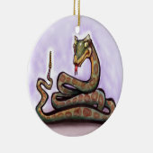 Snake Keramisch Ornament (Rechts)