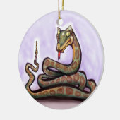 Snake Keramisch Ornament (Links)