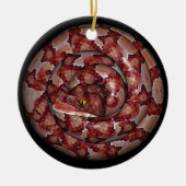 Snake Keramisch Ornament (Voorkant)