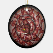 Snake Keramisch Ornament (Links)