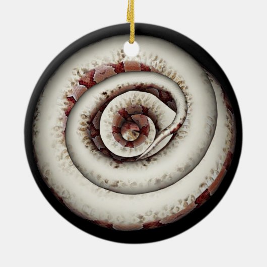 Snake Keramisch Ornament (Achterkant)