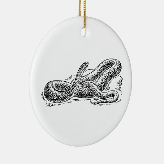 Snake Keramisch Ornament (Rechts)