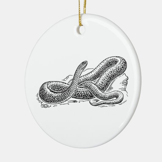 Snake Keramisch Ornament (Links)