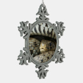 Snake Keramische Bal Ornament (Links)