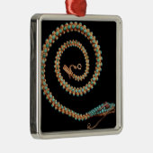 Snake ketting, 1844 metalen ornament (Rechts)