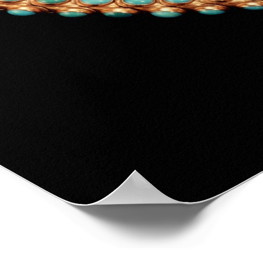 Snake ketting, 1844 poster (Hoek)