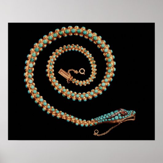 Snake ketting, 1844 poster (Voorkant)